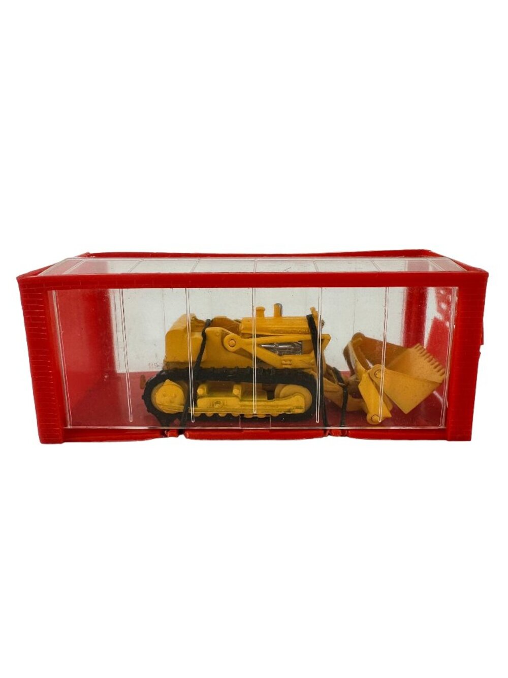 Mini Dinky Toys No 95 International Skid Shovel Meccano in Red Plastic Case